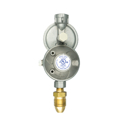 Two-Stage Regulator Kit with Excess Flow Valve, Horizontal Vent