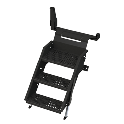 Lift Assist Composite Stow-Away Steps