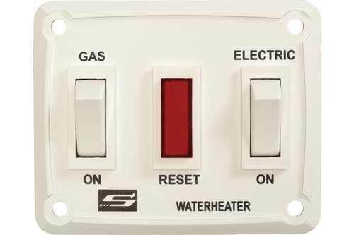 01_Tankless Water Heater_ DEL ON-OFF Switch Lamp Plate_White